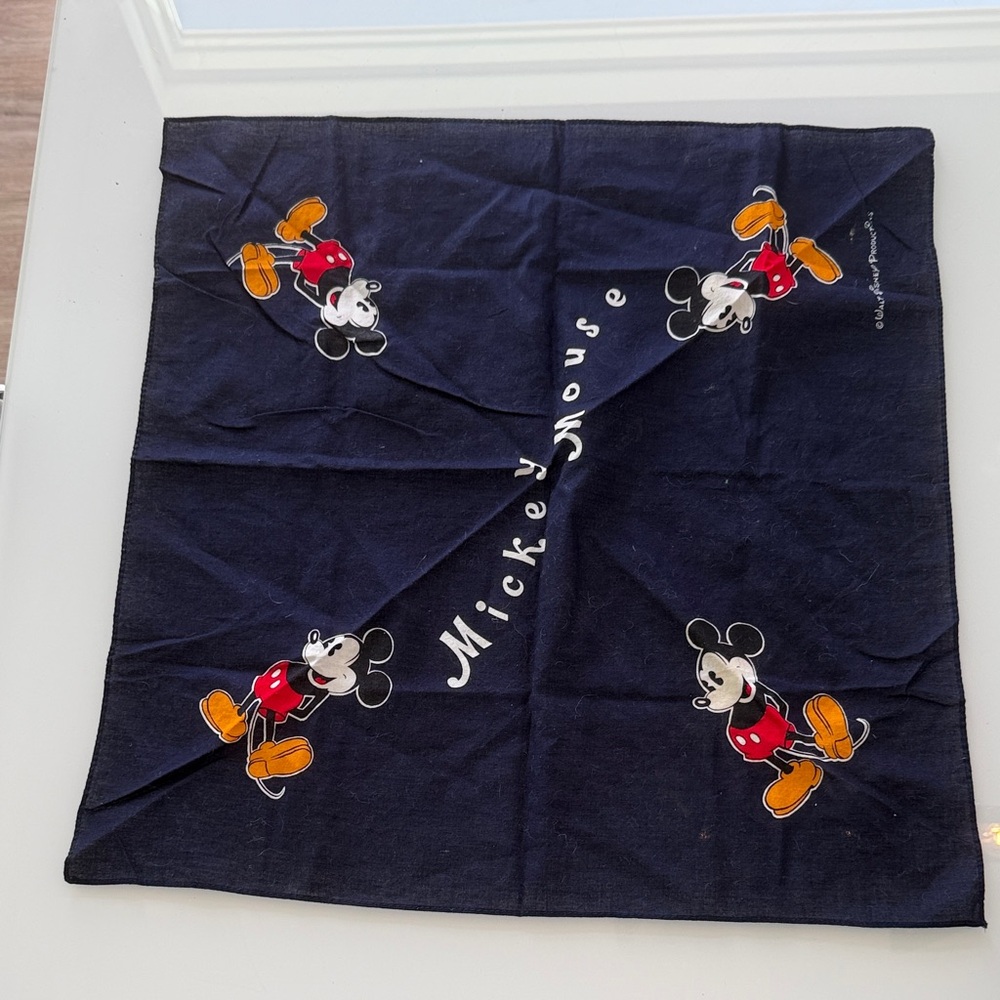 Mickey Mouse Navy Blue Scarf